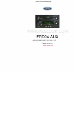 Discount Car Stereo FRD04-AUX Schnellstart-Installationshandbuch