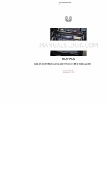 Discount Car Stereo HON-AUX Instrukcja instalacji