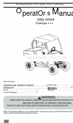 Cub Cadet Challenger 4x4 Panduan Operator