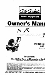 Cub Cadet 215-035-100 Manual do Proprietário