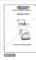 Discount Equipment CD-5 매뉴얼