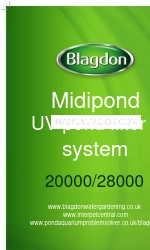 Blagdon Midipond 20000 Manuel