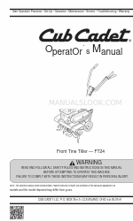 Cub Cadet FT 24 Manual do operador