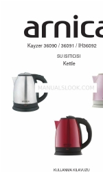 Arnica Kayzer 36091 Kullanım Kılavuzu