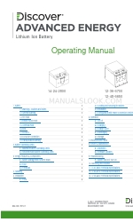 DISCOVER 12-36-6700 Manual de instruções