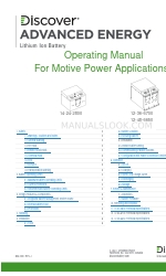 DISCOVER 12-36-6700 Operating Manual