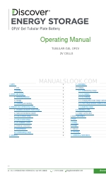 DISCOVER Tubular Gel OPzV Manuale operativo