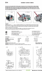 Blain Hydraulics EV4 Manual