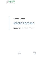 Discover Video Mantis Encoder Manual del usuario