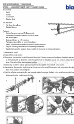 Blake UK TRI-BEAM48 Gebruiksaanwijzing