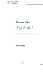 Discover Video SignStick 2 Benutzerhandbuch