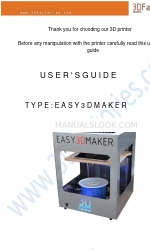 3D Factories EASY 3D MAKER User Manual