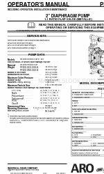 ARO PF20R-X-B Instrukcja obsługi