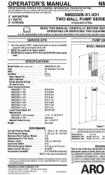 ARO TWO-BALL NM2202B-X Manual do operador