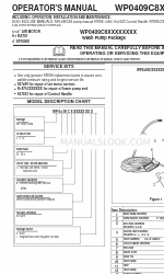 ARO WP0409C8 series Manuale dell'operatore