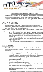 3D Hobby Shop SLICK 540 Assembly Manual