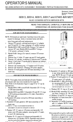 ARO 6691 Series Посібник оператора