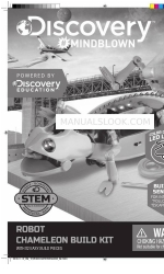 Discovery Education Robot Chameleon Build Kit Instrukcja obsługi