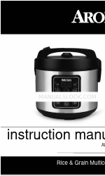 Aroma ARC-1030SB Manual de instruções