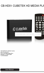 Cubetek CB-HD01 Manual do utilizador