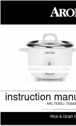 Aroma ARC-753SGB Manuel d'instruction