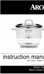 Aroma ARC-753SGB Manuel d'instruction