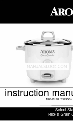 Aroma ARC-757SGB Manual de instruções