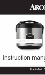 Aroma ARC-900SB Manual de instruções