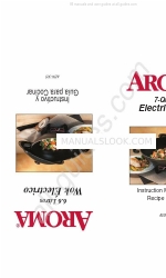 Aroma AEW-305 Manual de instrucciones y manual de recetas