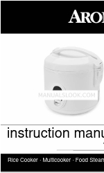 Aroma ARC-614BP Manual de instrucciones