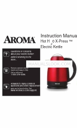 Aroma Hot H2O X-Press AWK-125 Kullanım Kılavuzu