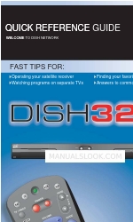 Dish Network DISH322 Manuel de référence rapide