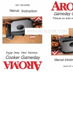 Aroma Gameday Cooker ADF-190C Інструкція з експлуатації