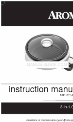 Aroma ASP-137B Instruction Manual