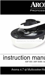 Aroma Professional AAF-500 Instruction Manual