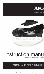 Aroma Professional AAF-500 Instruction Manual