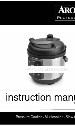 Aroma Professional APC-816SB Instruction Manual