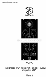 CubuSynth VCFA Handbuch