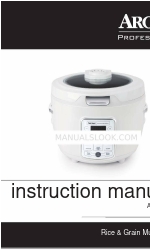 Aroma Professional ARC-1250W Instruction Manual