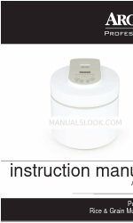 Aroma Professional ARC-7206P Instruction Manual