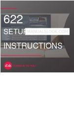 Dish Network 622  guide Instrucciones de instalación