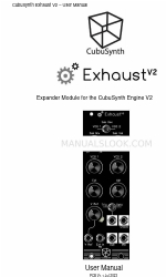 CubuSynth Exhaust V2 Podręcznik użytkownika