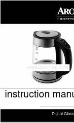 Aroma Professional AWK-170D Manual de instrucciones