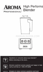 Aroma Professional ABD-700 Manual