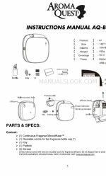 Aroma Quest Microdiffuser AQ-B4 Gebrauchsanweisung