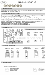 AERF MONO 1L Betriebsanleitung