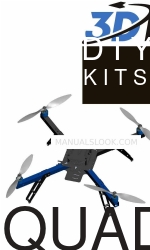 3D R DIY QUAD Montagehandleiding