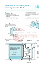 Dishlex DX103 Instrukcja instalacji