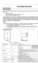Disio Display Thermostat クイック・スタート・マニュアル