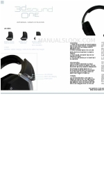3D Sound One 3DSLH01 Benutzerhandbuch